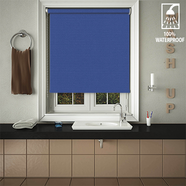 Classic Blue Unilux Imperial Roller Blinds