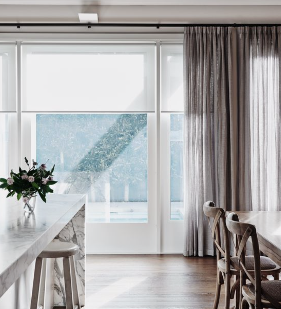 Window blinds 2025 with curtains